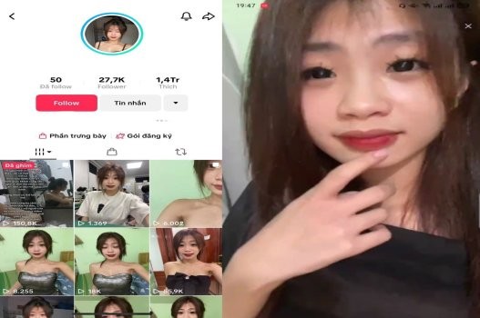 Cho xem ngực một lần bị ép chịch doggy